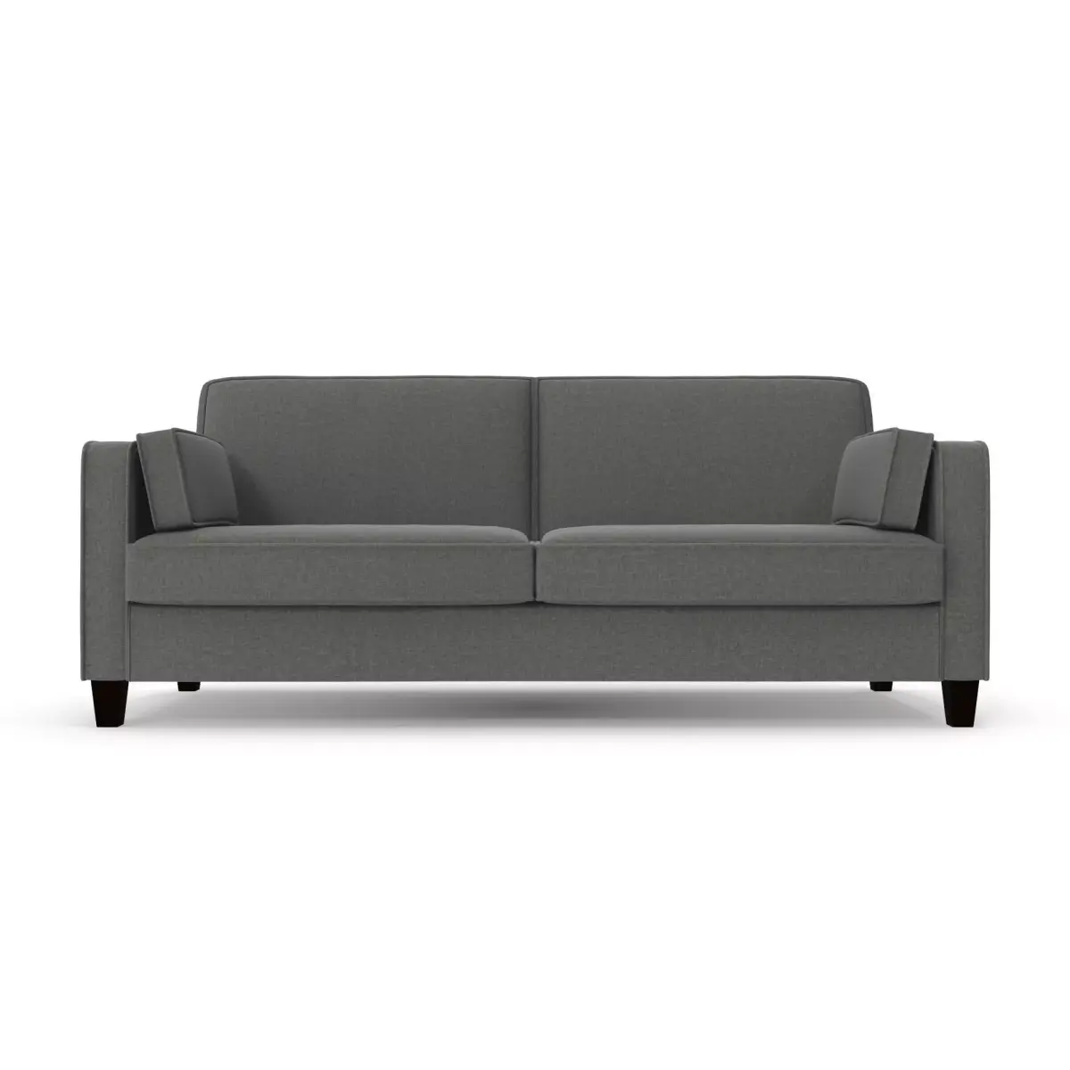 Charcoal Gray Nolee Folding Sofa Bed Free 3D model