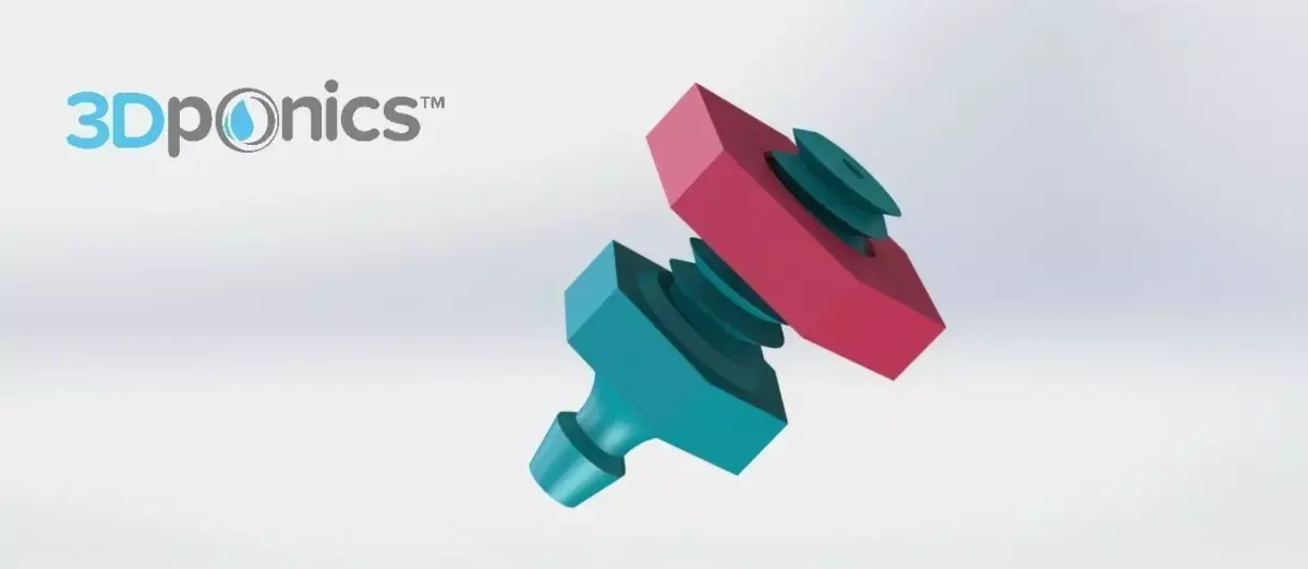 Drip Emitter V1 - Bolt - 3Dponics Emitters and Plugs Free 3D print model