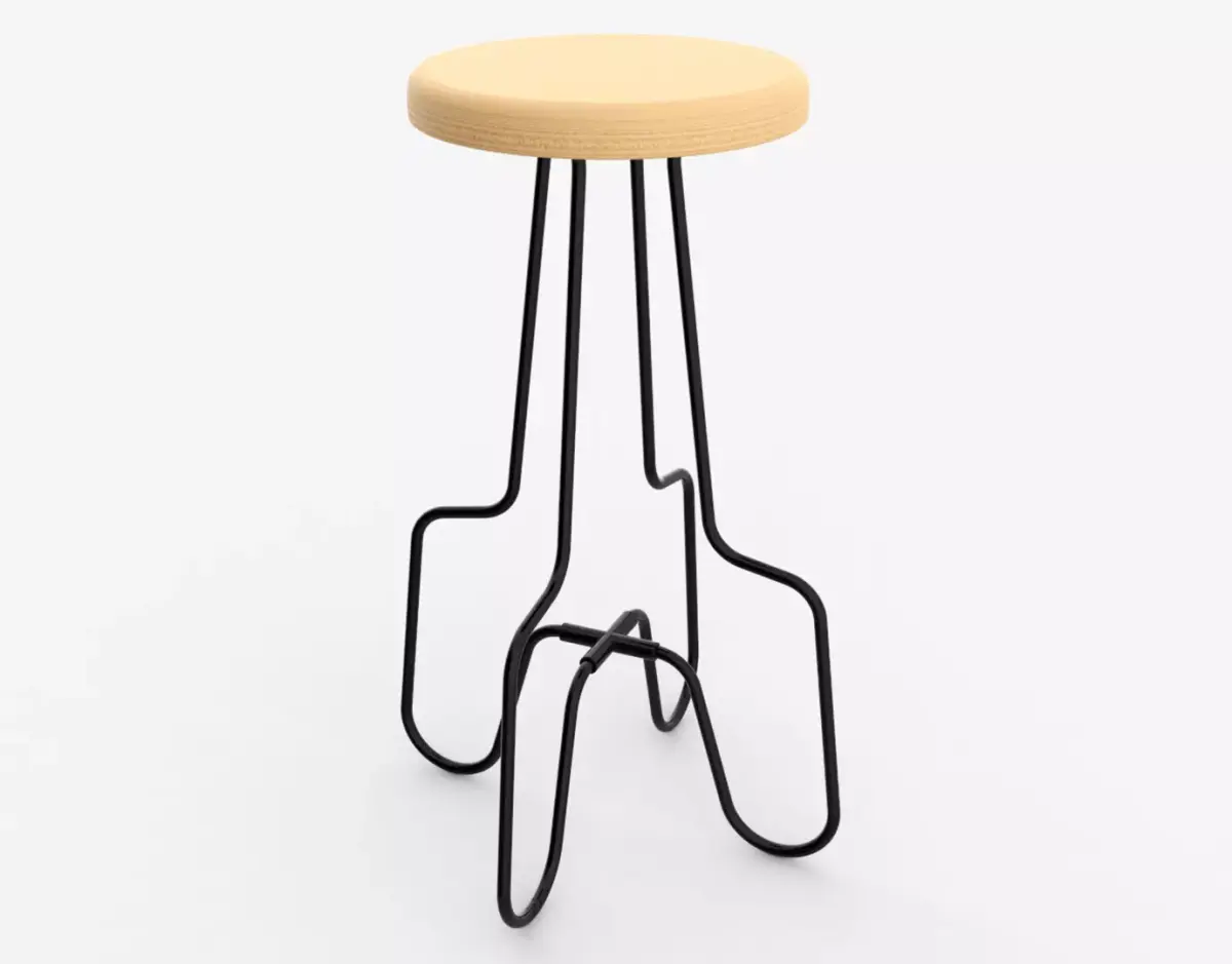 Stool 03 Free 3D model