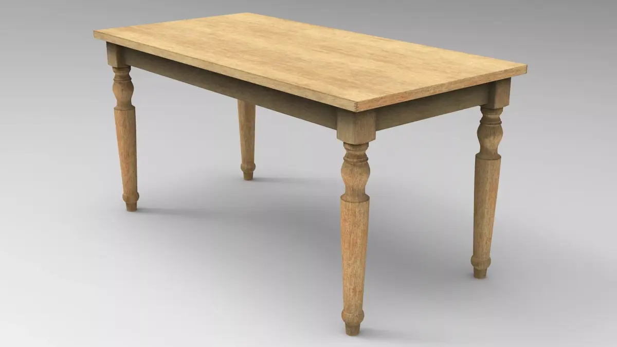 Table for AR application Free low-poly 3D model