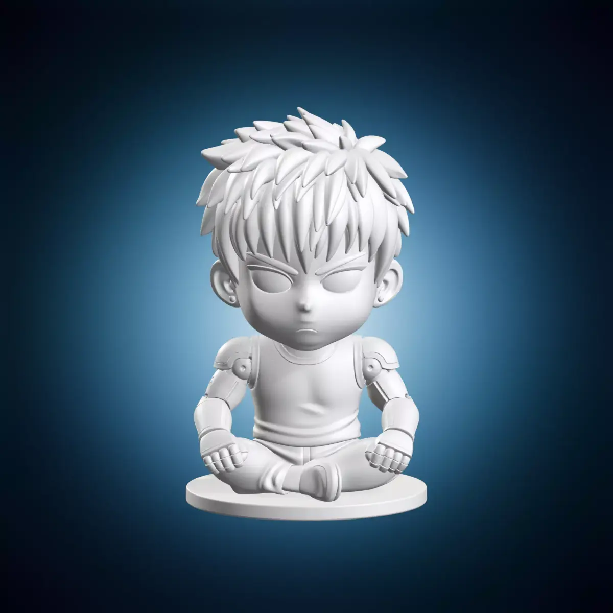 One Punch Man Miniature 3D print model