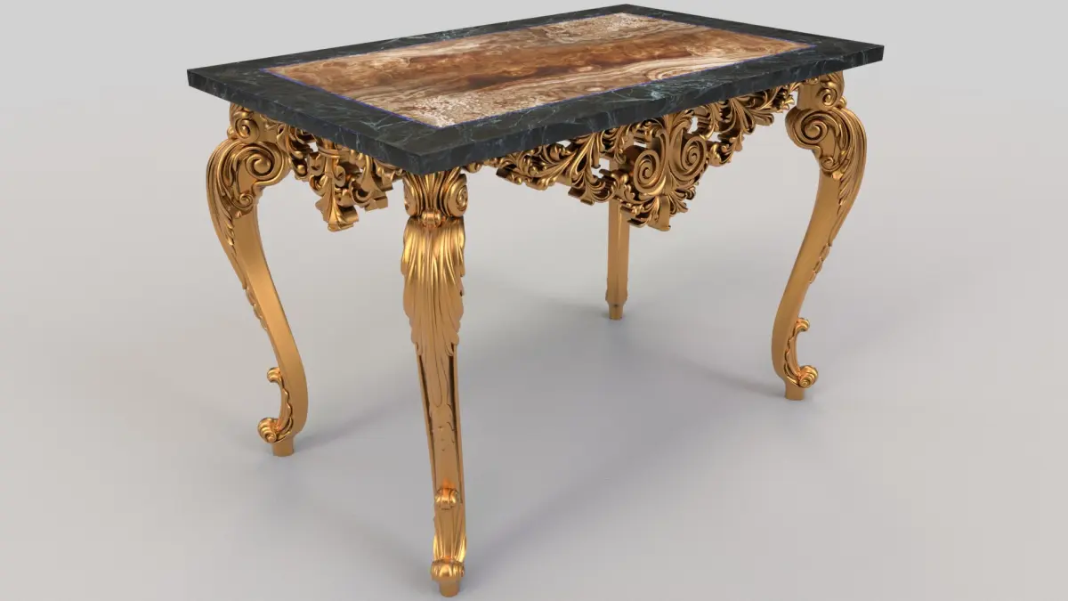 Table X6 CNC 3D model