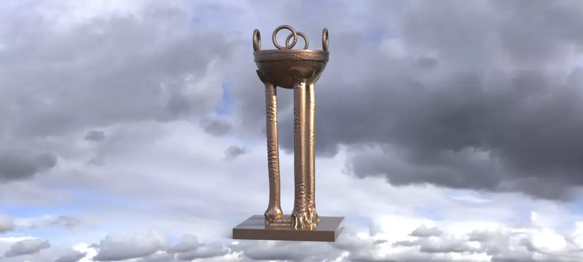Delphi Torch  3D model