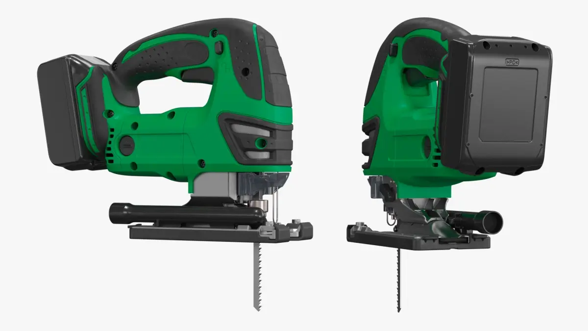 Cordless Jig Saw 3D model