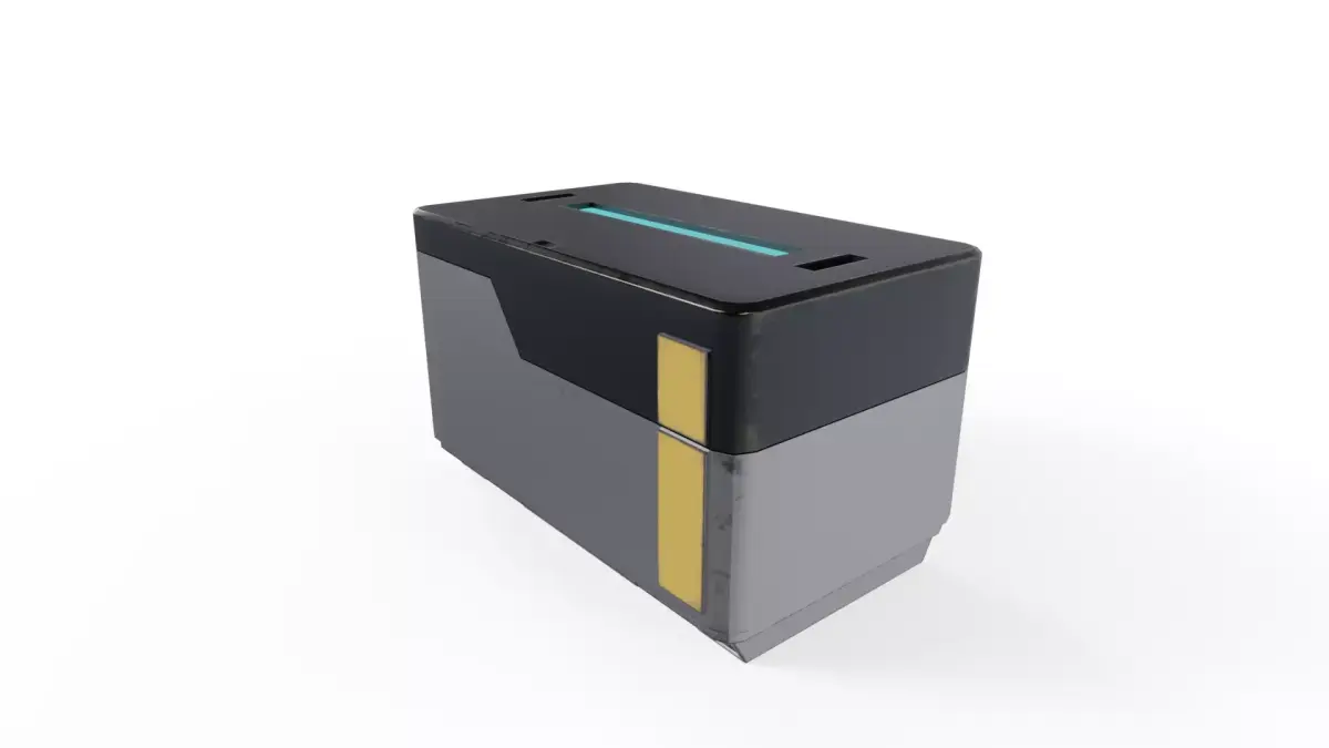 Sci-Fi Storage Loot Crate 01 - PBR Game Ready Low-poly 3D model