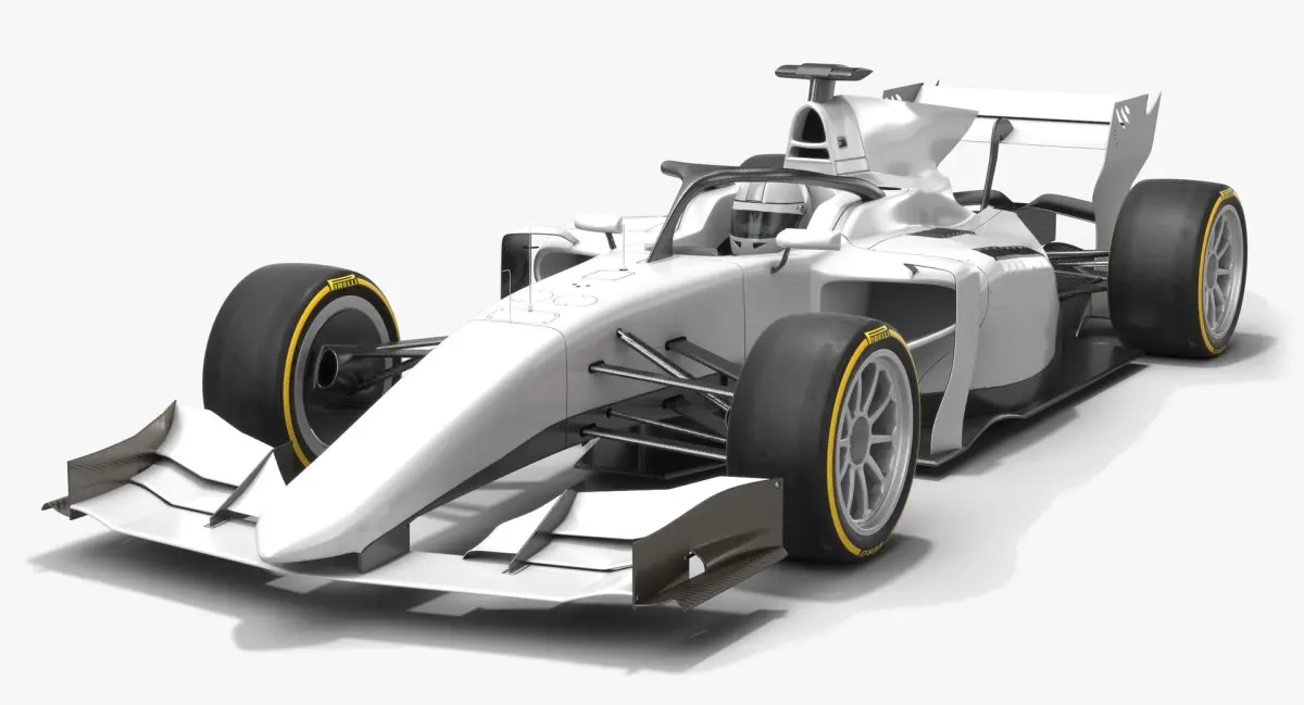 Formula 2 Dallara F2 Season 2020 3D model