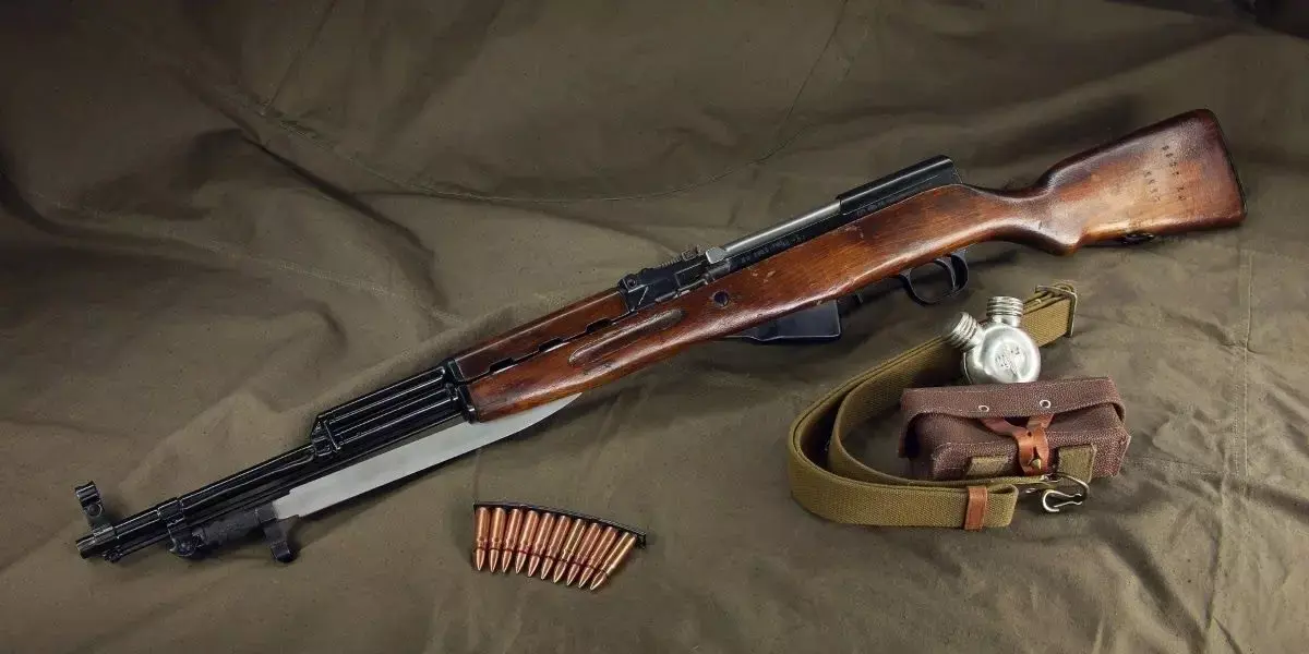 SKS Karabin Low-poly 3D model