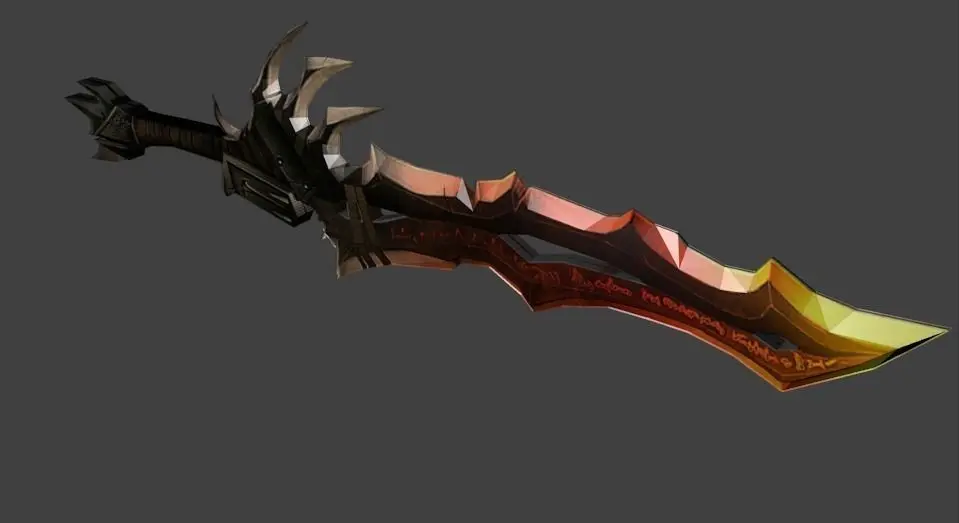 It is only a sword Free 3D model
