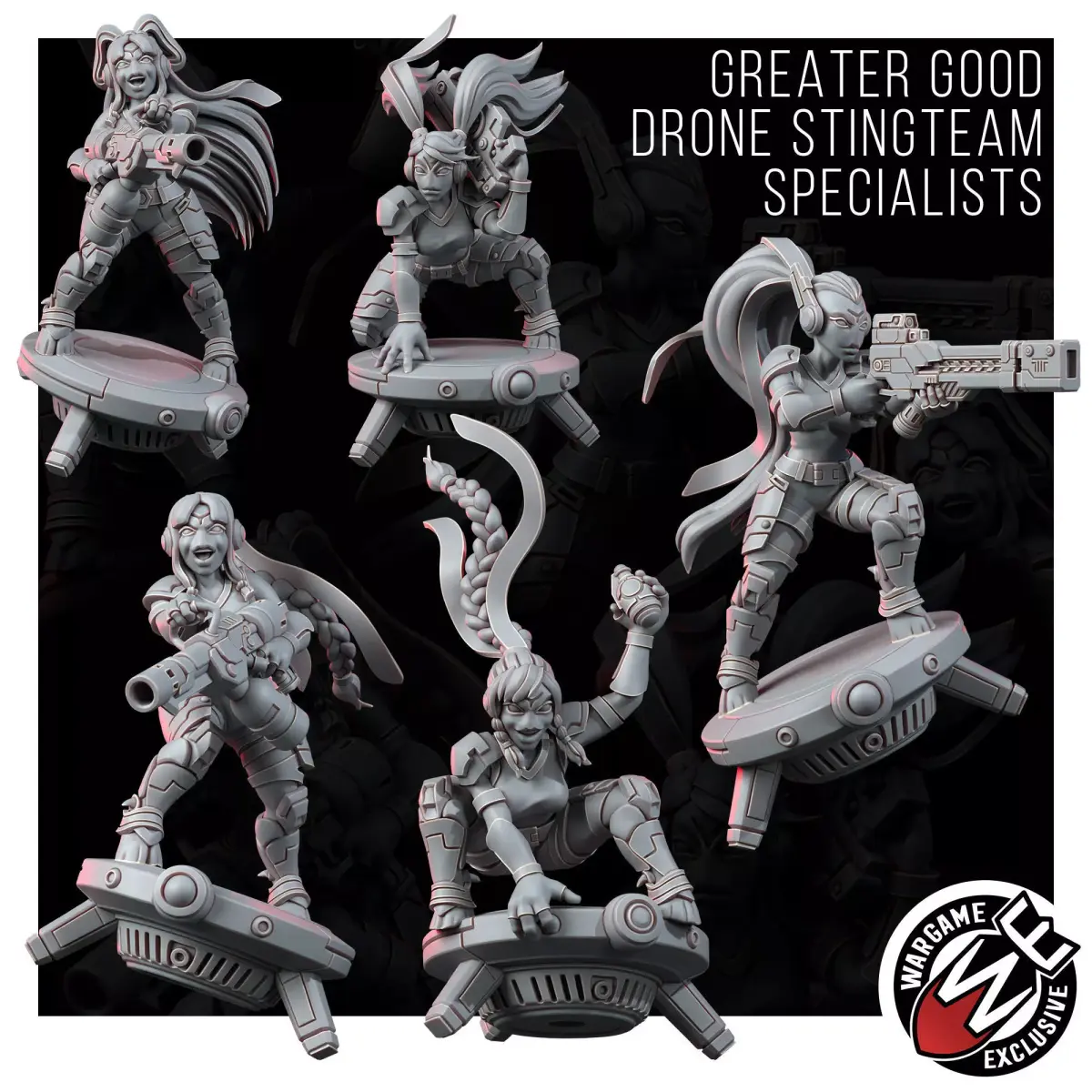 GREATER GOOD DRONE STINGTEAM SPECIALISTS 3D model