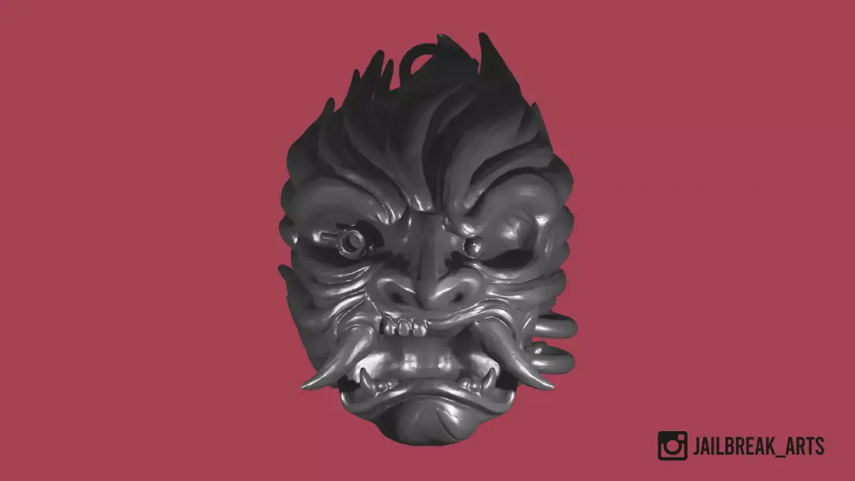 Cyberpunk 2077 - Samurai Necklace Pendant 3D print model