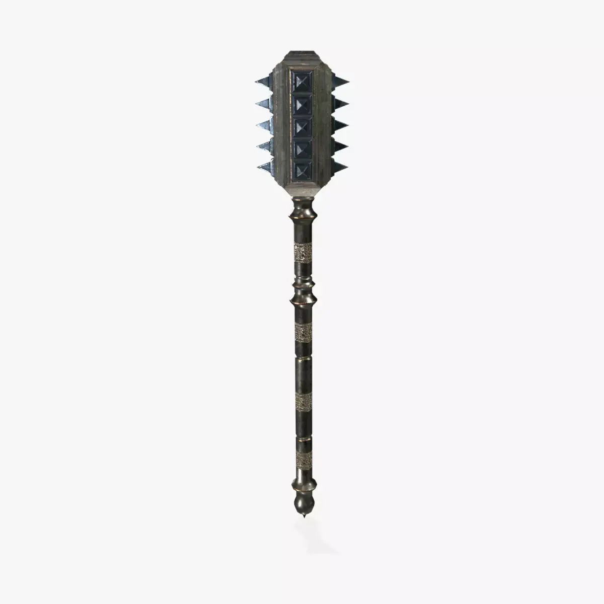 Fantasy Mace V02 Low-poly 3D model