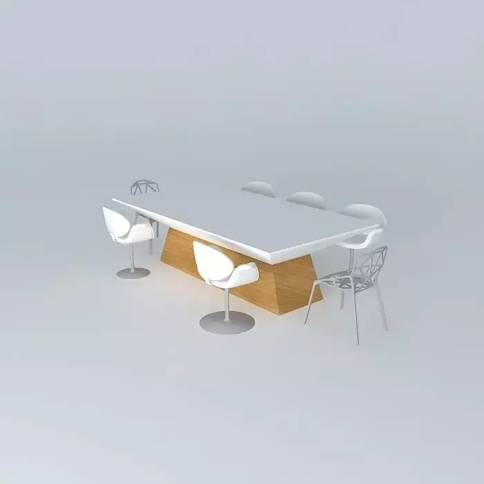 Dining Table Romeo Free 3D model