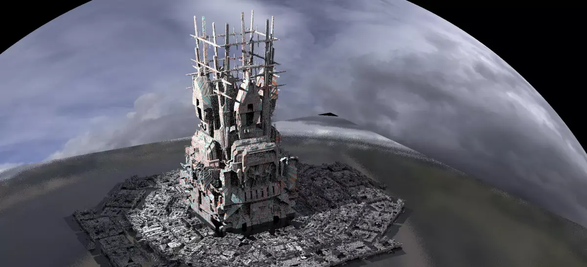 Galaxy Elite base Under repair 3D model