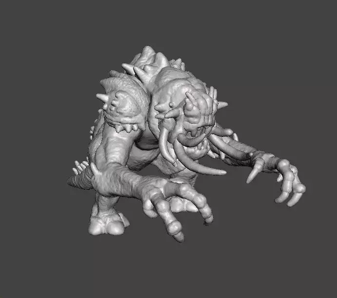6MM SCALE FELUCIAN BULL RANCOR MODEL SCIFI OR FANTASY GAMES EPIC 3D print model