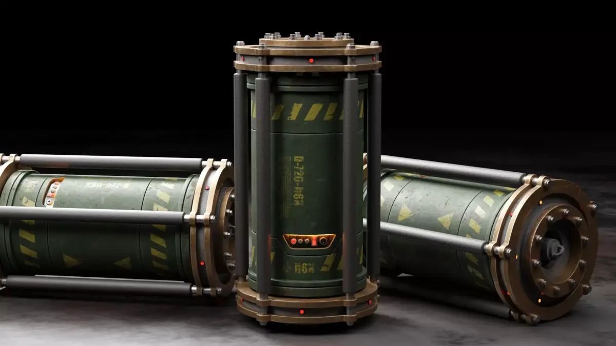 Military Grade Time Bomb  3D model