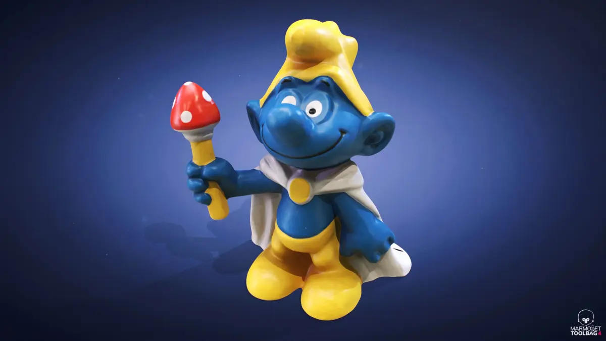 Smurf King 3D model