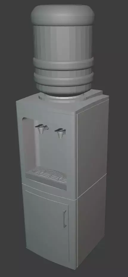 Water cooler Free 3D model