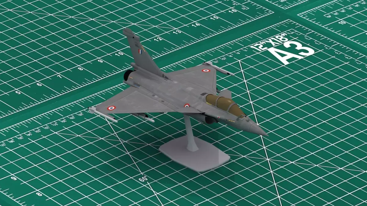 RafaleC 3D Print Model Aircraft 3D print model