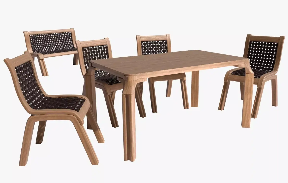 Garden Set 0001 Free 3D model