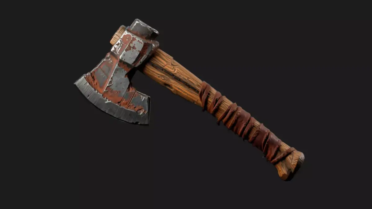 Survival Axe 3D model