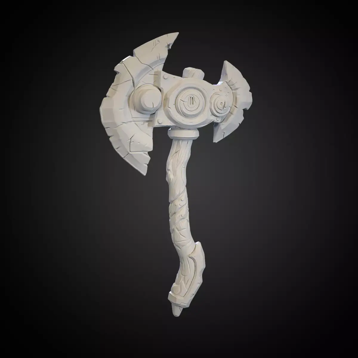 Stylized Axe 11 3D model