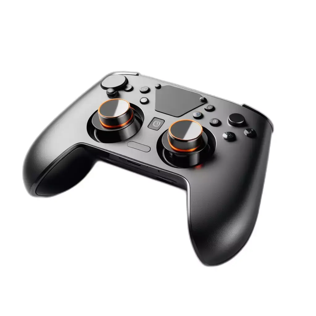 Modern Gaming Controller Gamepad 3D Model Low-poly 3D model