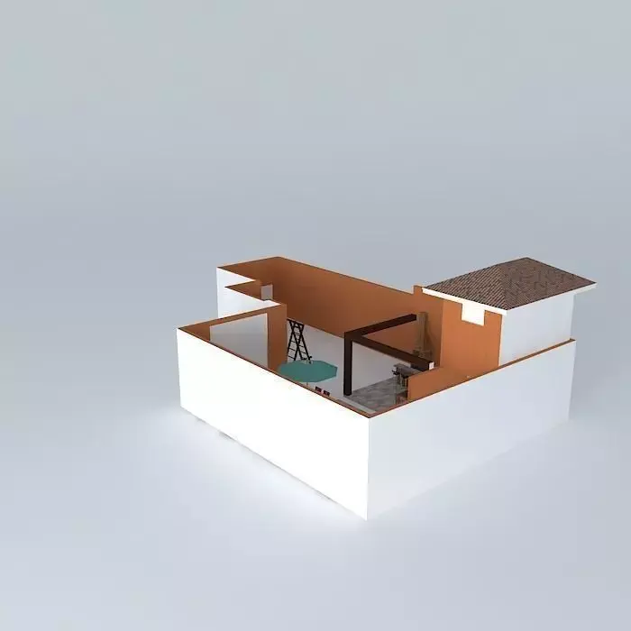 Recreation area Free 3D model