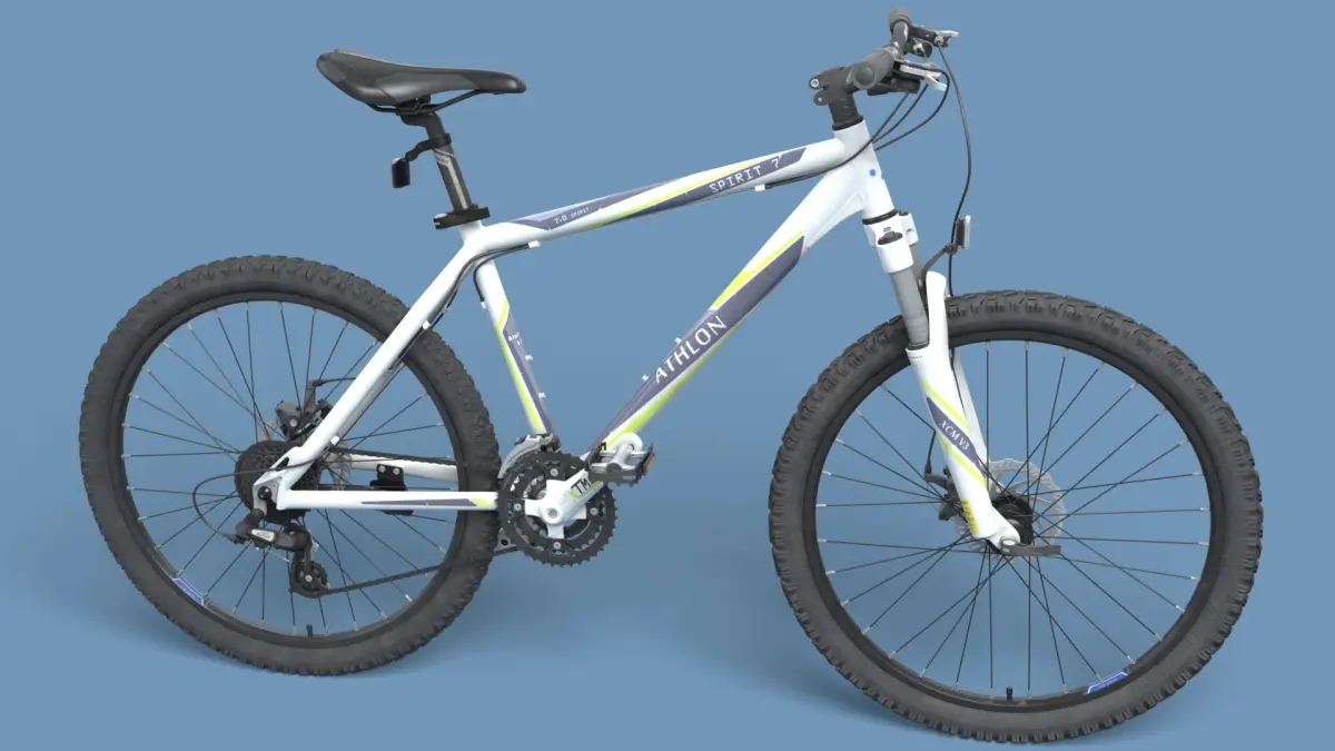 Mountain Bike 3D model 4