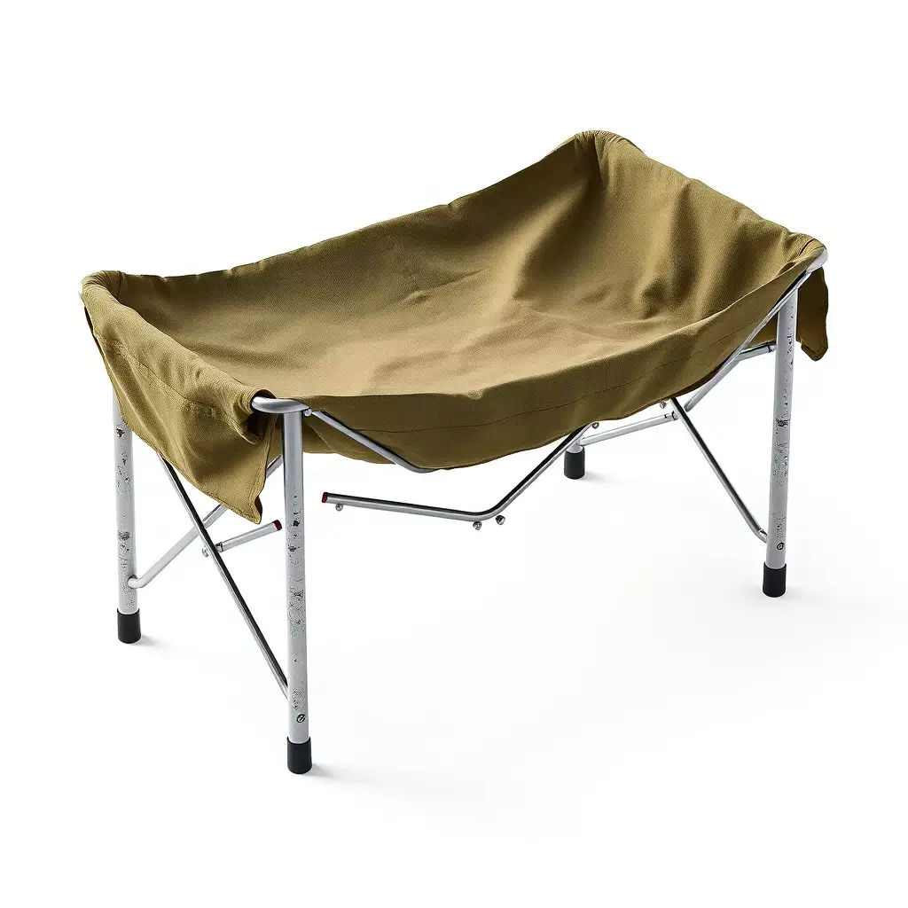 Portable Camping Cot Pet Bed Low-poly 3D model