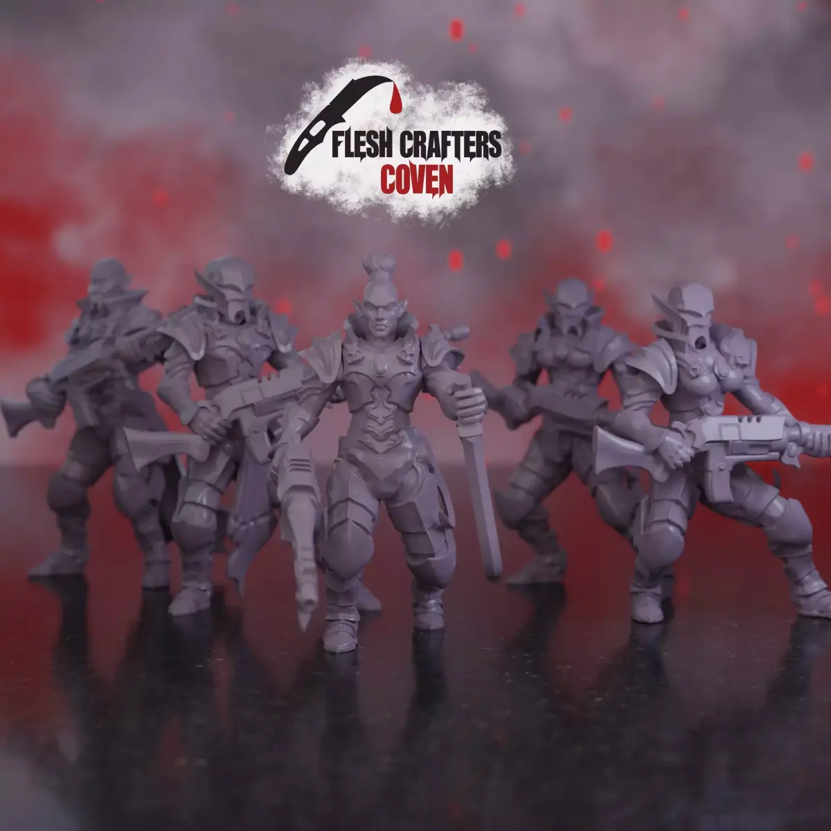 Nosferii - Cabal Legionnaires - Set A 3D print model