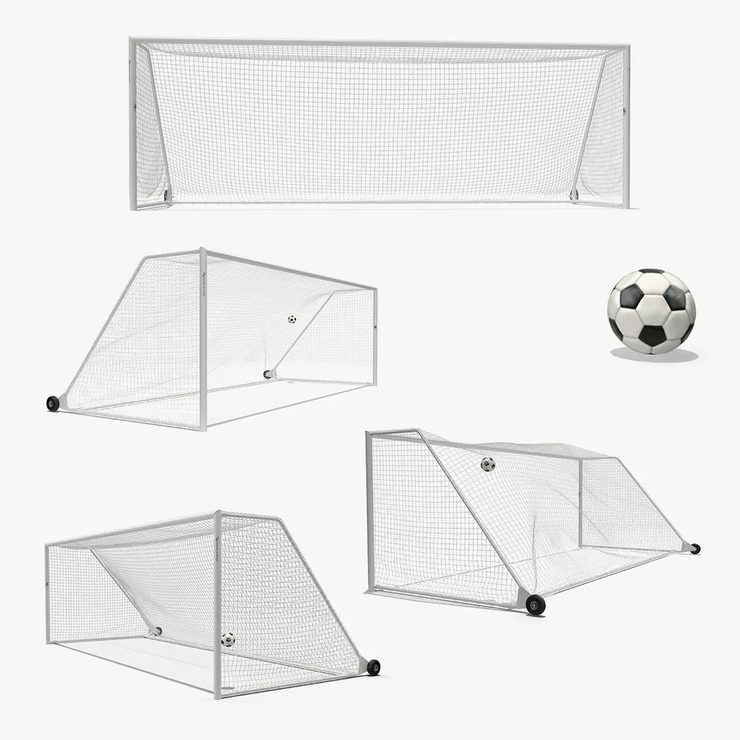 Animated Soccer Balls Collection 2 3D model