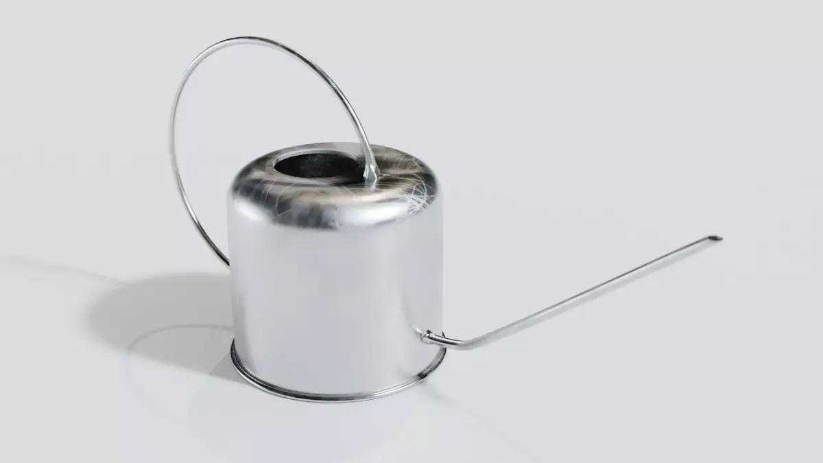 WATERING METAL CAN 3D model