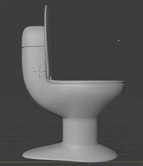 Toilet Free 3D model purchase