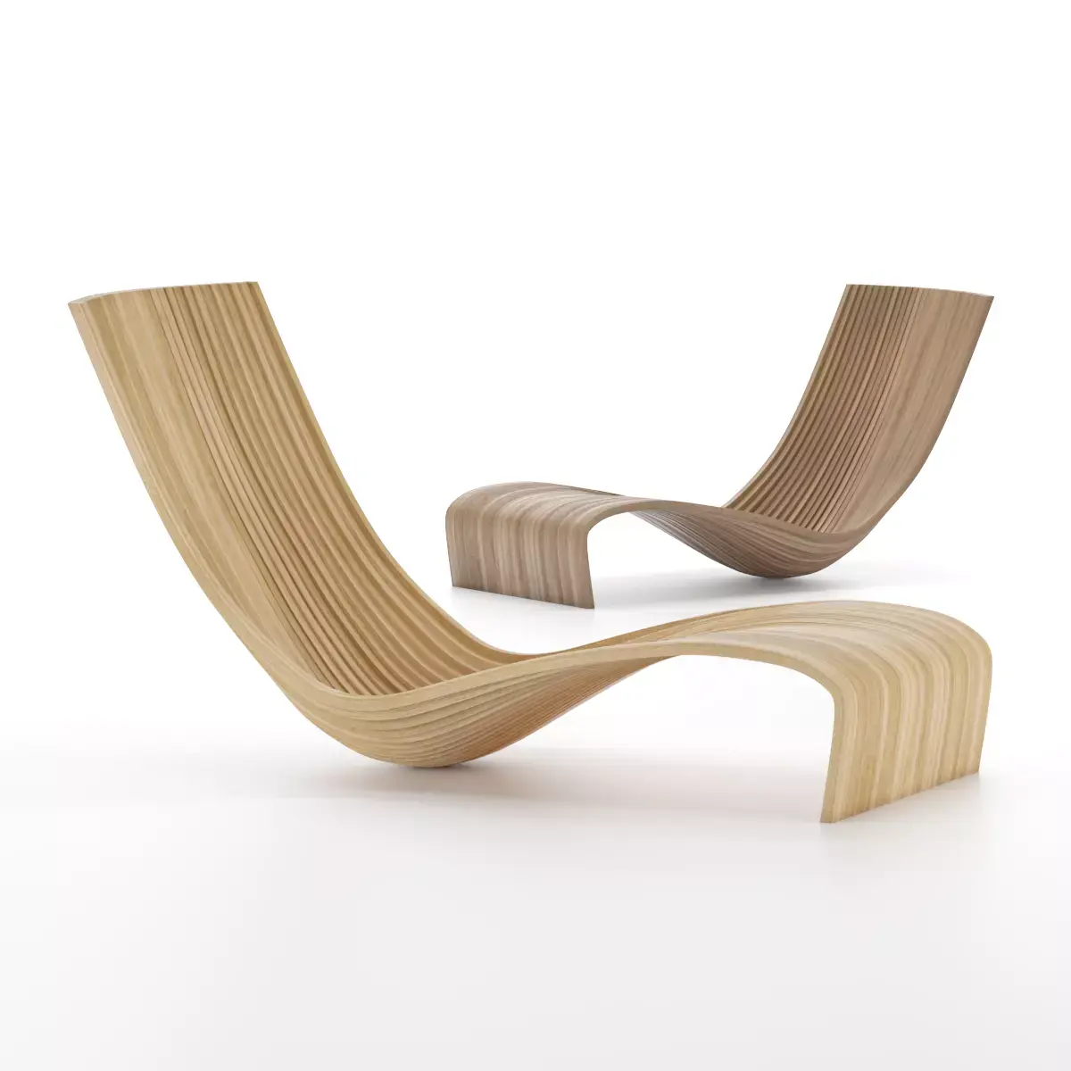 Lolo Chair by Piegatto Low-poly 3D model