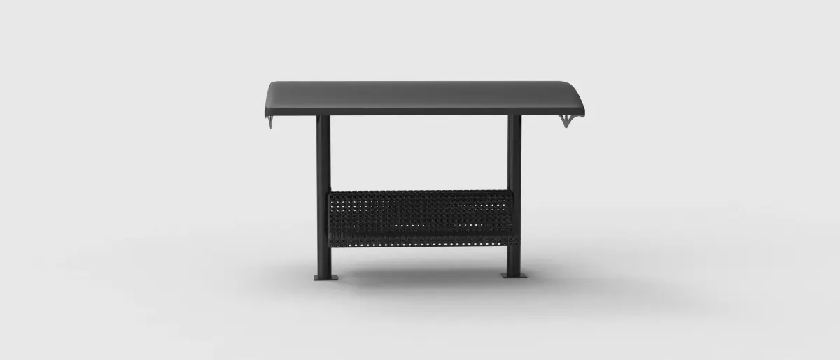 Outdoor Bench 3D model shop