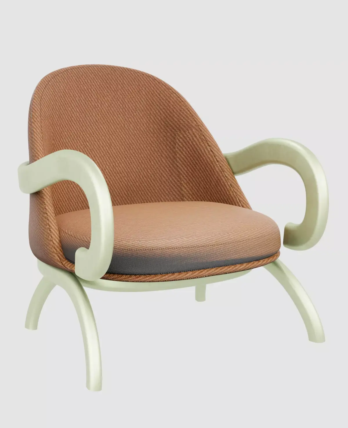 Modern chair with creative design Free 3D model