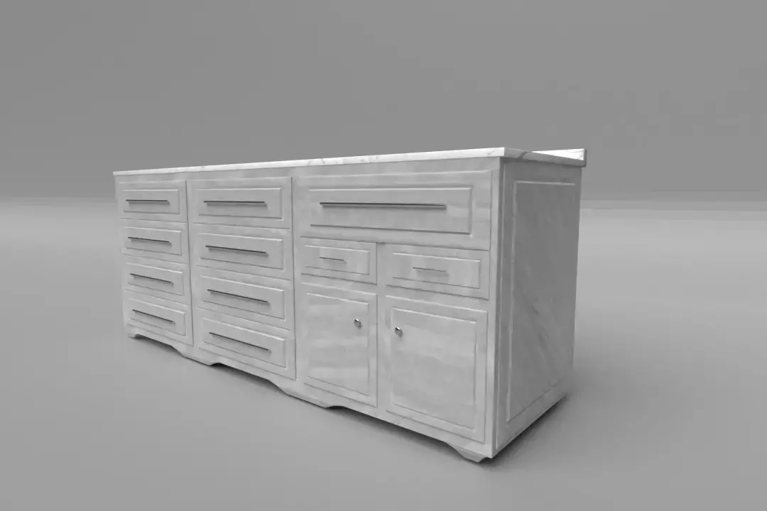 Wooden drawer Free 3D model buy