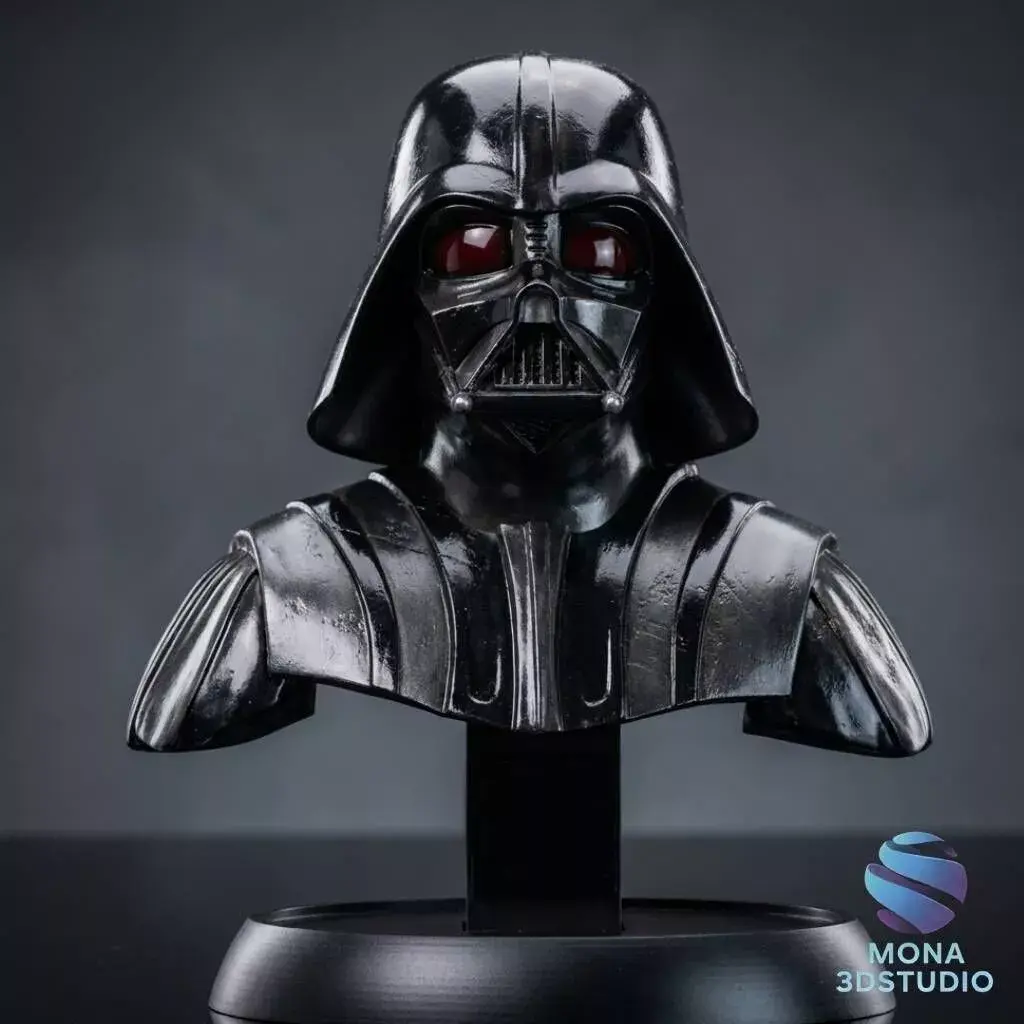 Darth Vader Bust - Star Wars Fan Art Pre-supported STL  3D print model