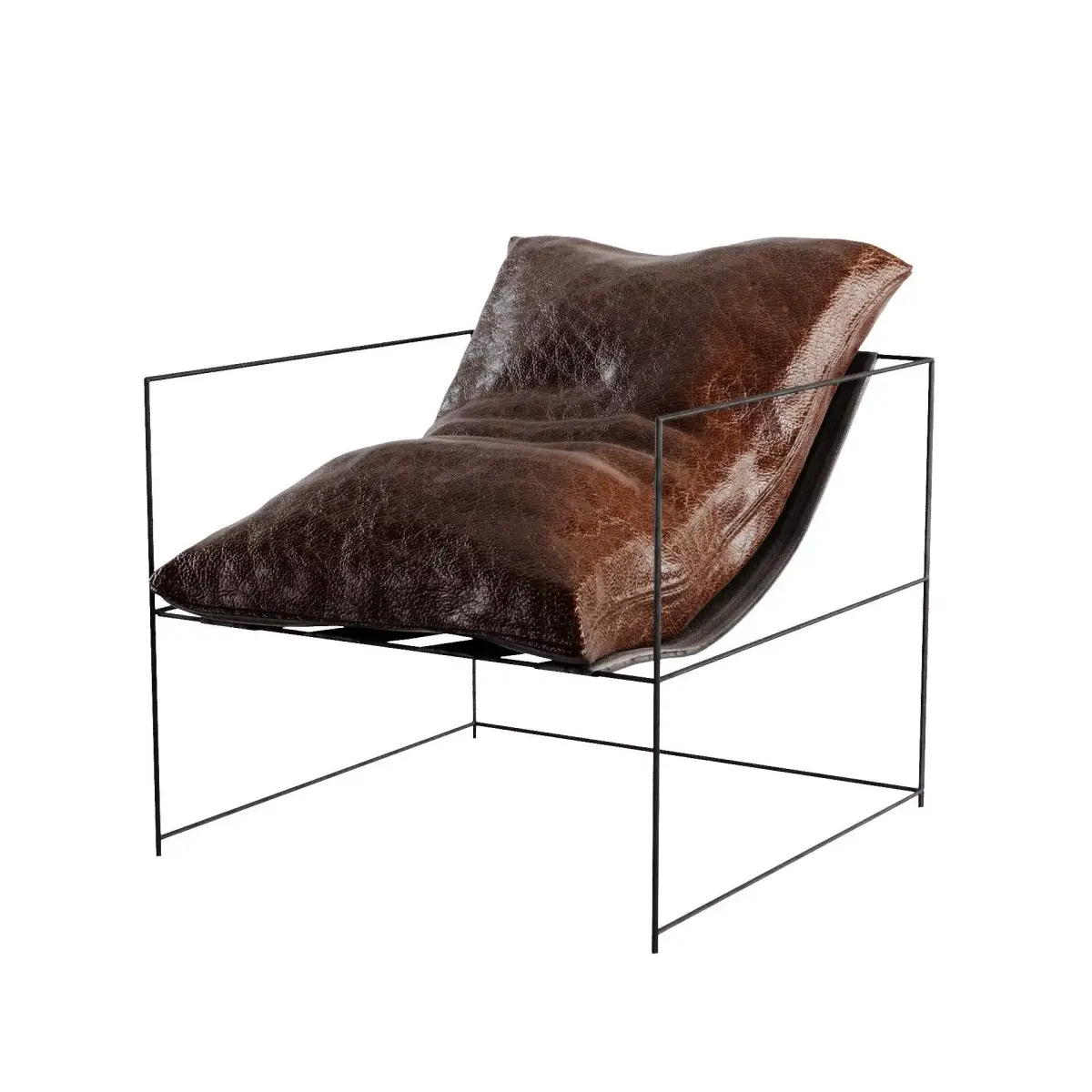 Leather Sierra Chair 3D model