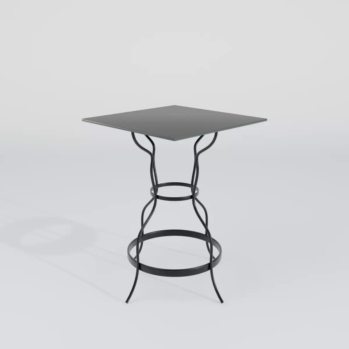 Modern Wooden Dining Table  Elegant and Durable Design Free low-poly 3D model