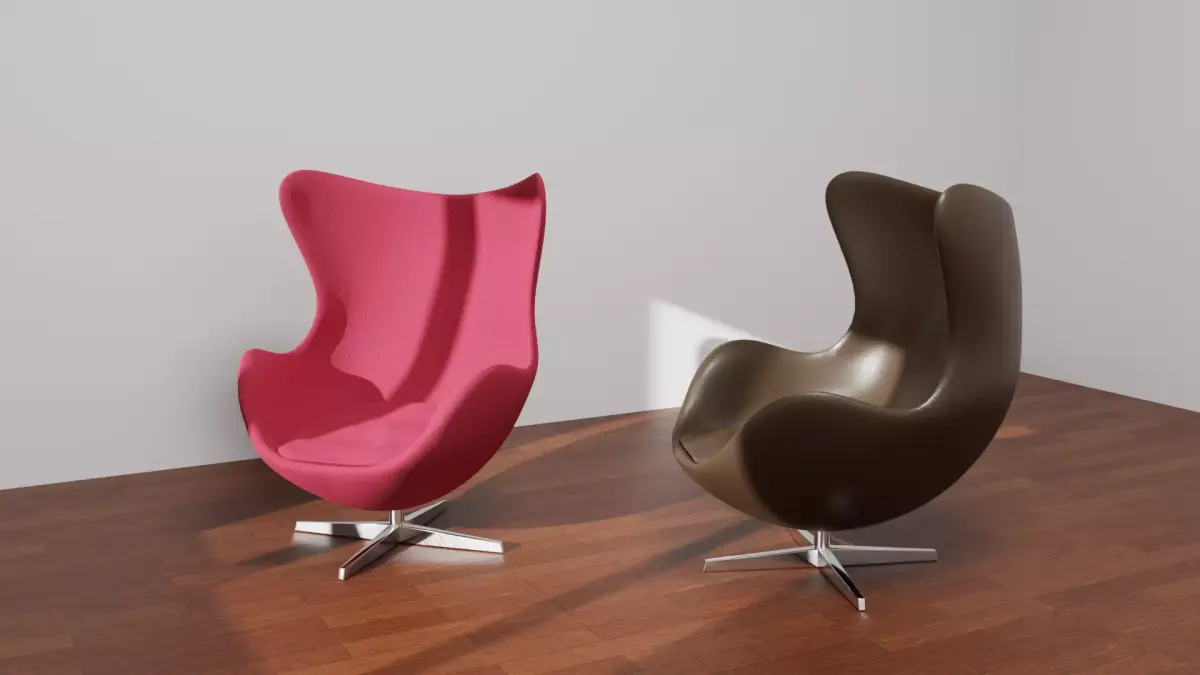 Furniture - Egg Chair Free 3D model