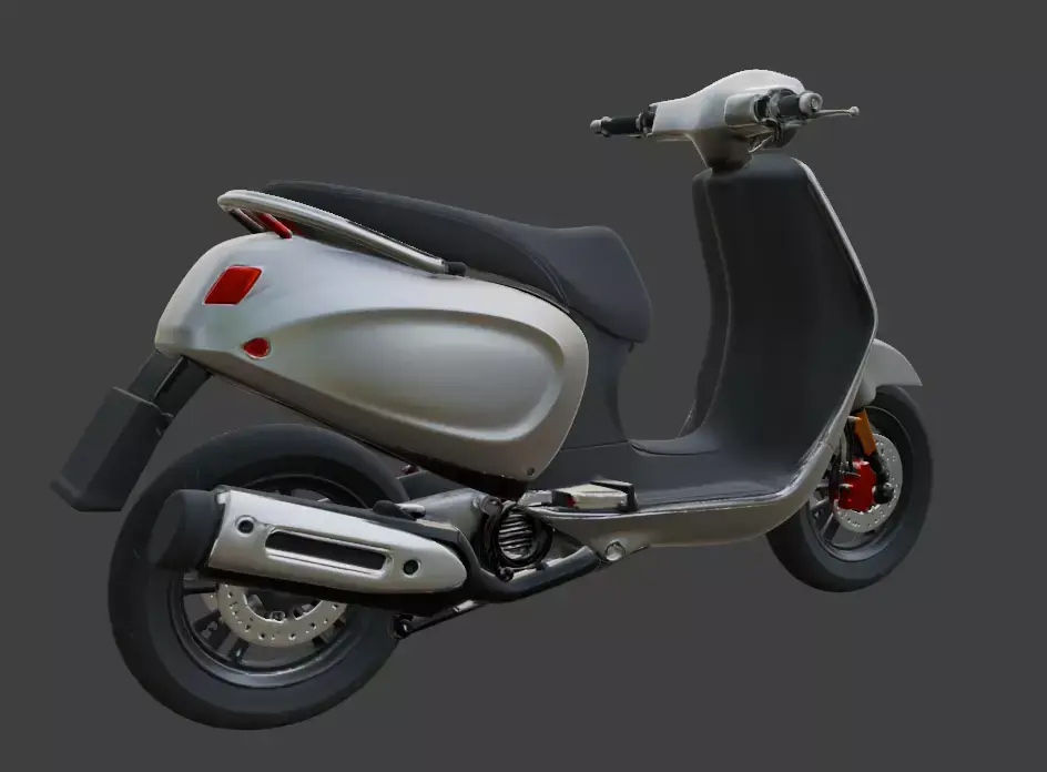 Modern Electric Scooter 3D model buy