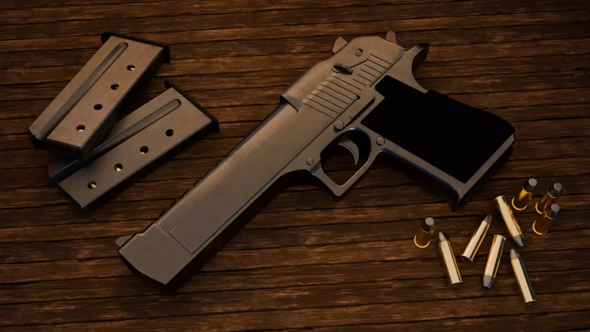 Desert Eagle 3D model 7