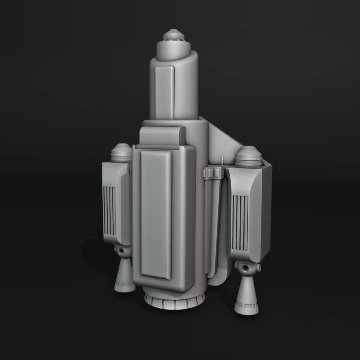 Wearable Mandalorian Jetpack 3D print model