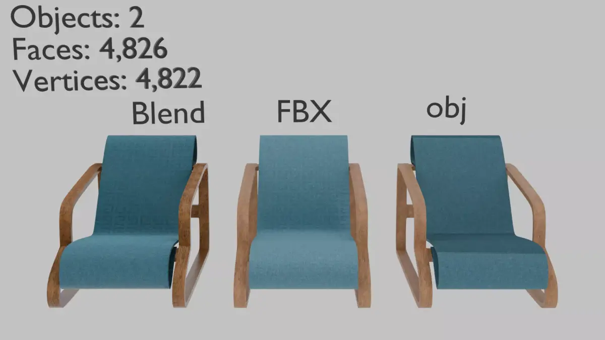 Lounger 3D model