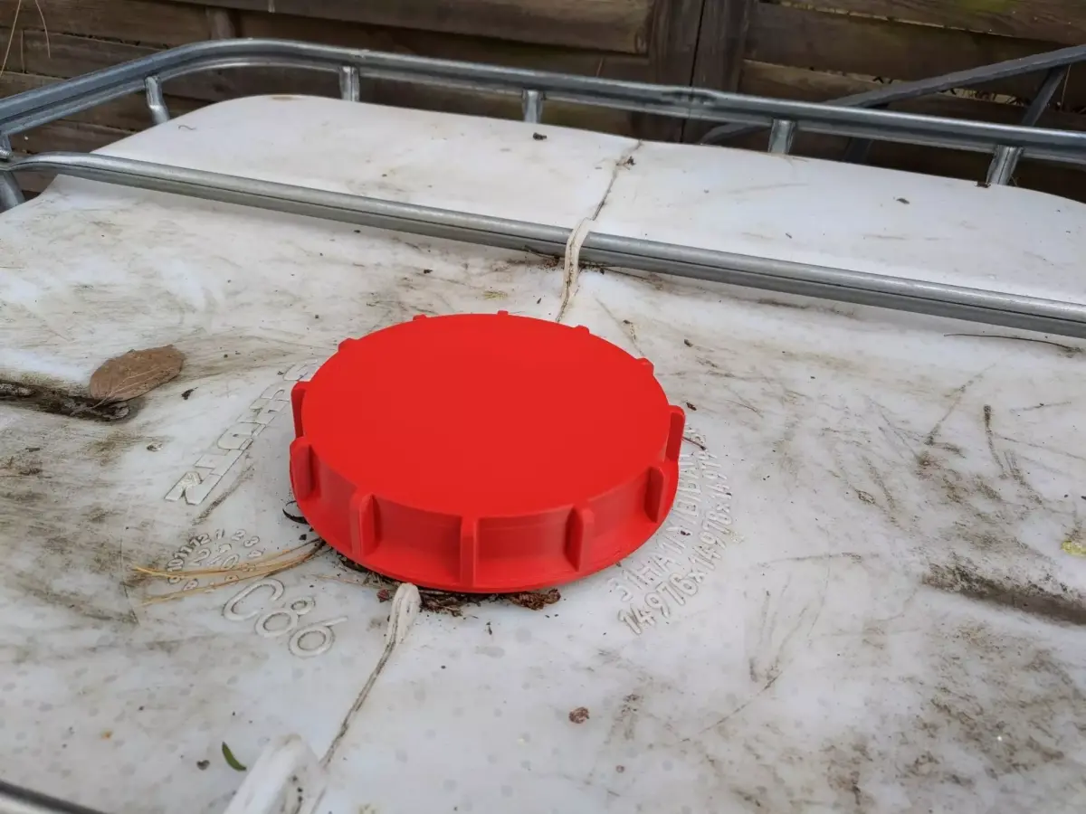 IBC TANK LID diameter 163mm 3D print model
