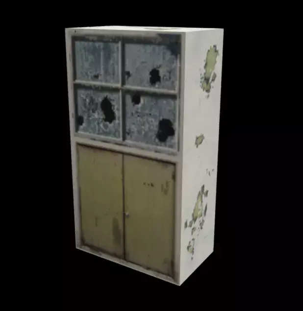 Hospital cupboard Free 3D model
