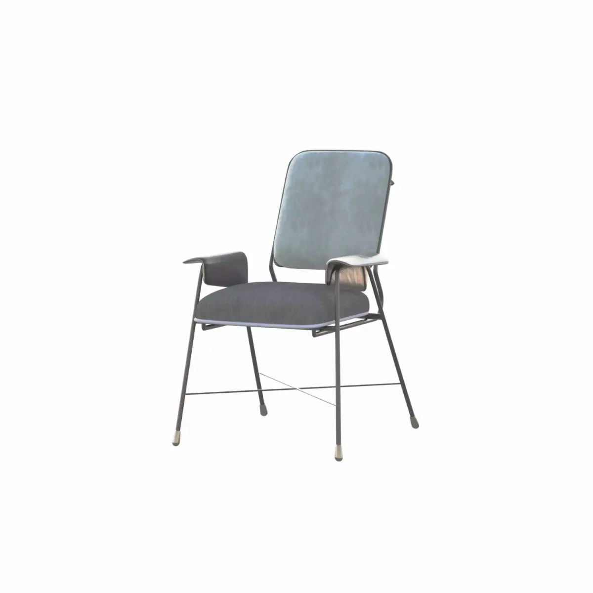 Bauhaus Baxton Armchair Variation Free 3D model