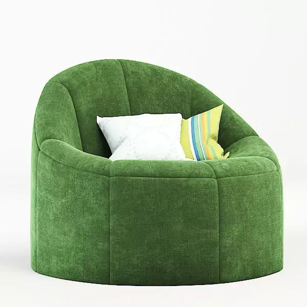 single sofa Free low-poly 3D model purchase