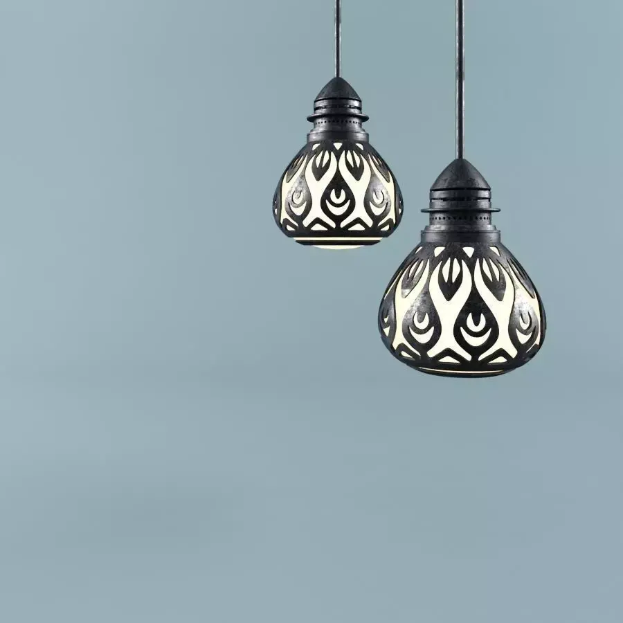 Ceiling Lamp Free 3D model 14